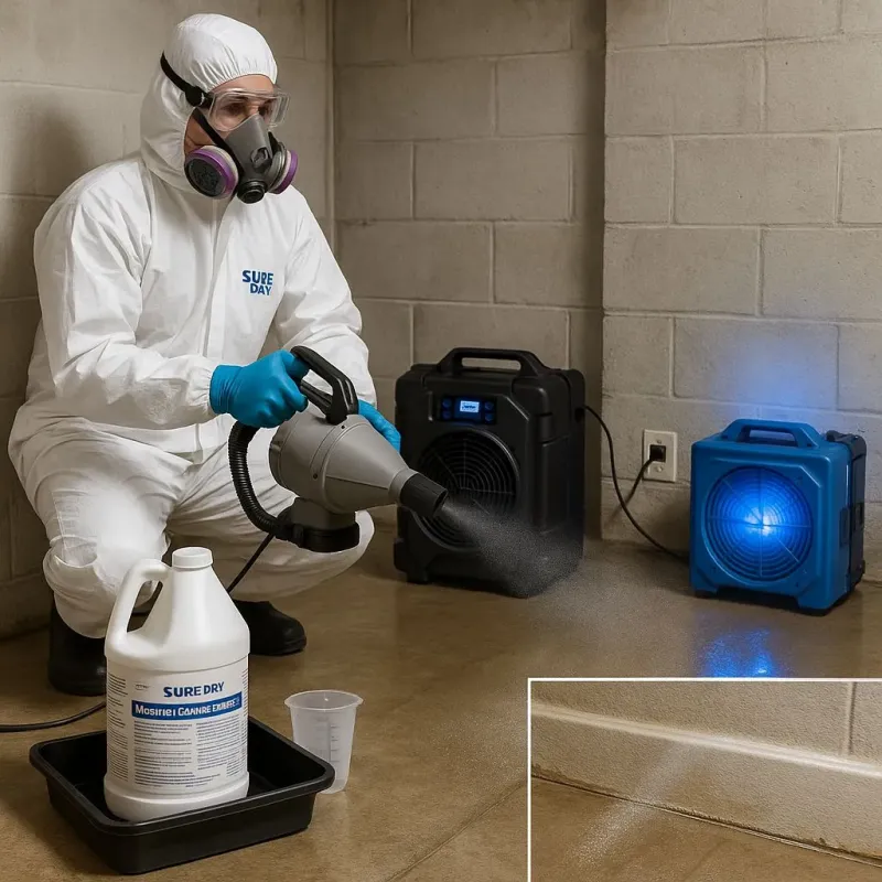 Sanitization and Odor Removal process in Polk County, TX