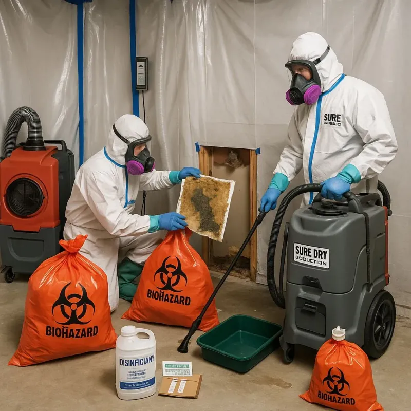 Contaminated Water Handling Protocols process in Polk County, TX