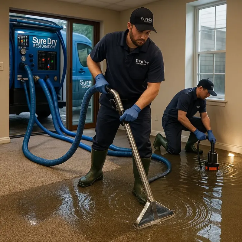 Water Extraction and Removal process in Polk County, TX